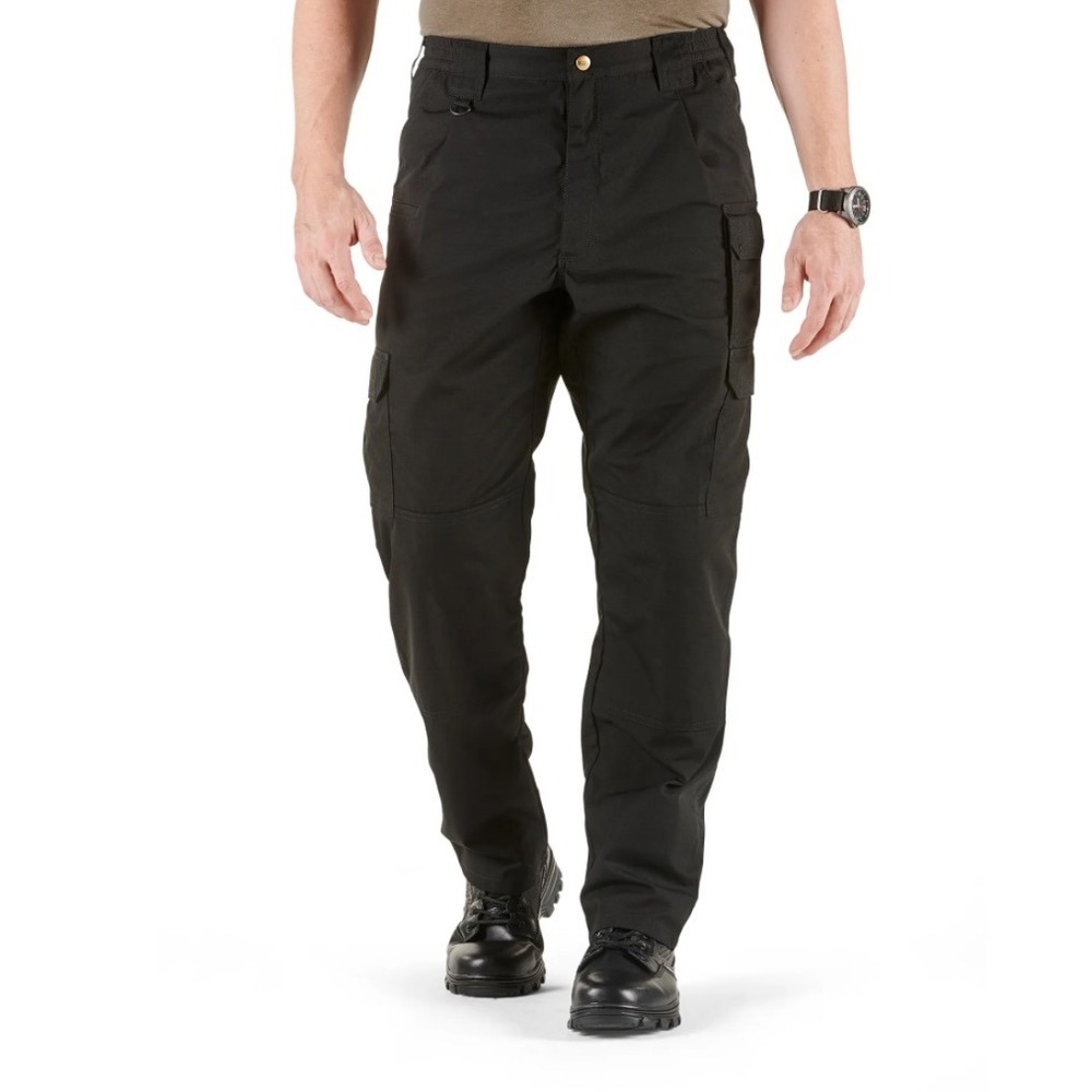 5.11 Tactical Pro Pants Mens 36x30 Black Cargo Work Utility‎ Outdoor Rip Stop